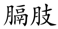 膈肢的解释
