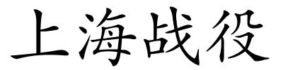 上海战役的解释