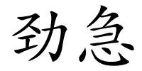 劲急的解释