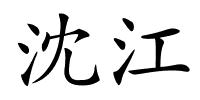 沈江的解释