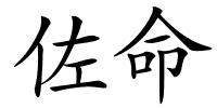 佐命的解释