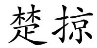 楚掠的解释