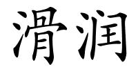 滑润的解释