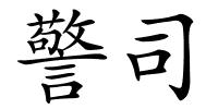 警司的解释