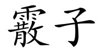霰子的解释