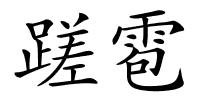蹉雹的解释