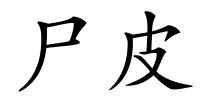 尸皮的解释