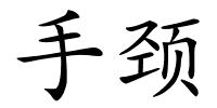 手颈的解释
