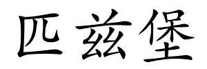匹兹堡的解释