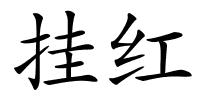 挂红的解释