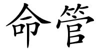 命管的解释