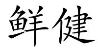 鲜健的解释
