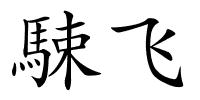 駷飞的解释