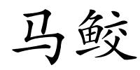 马鲛的解释