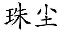 珠尘的解释