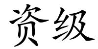 资级的解释