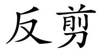 反剪的解释