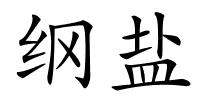 纲盐的解释
