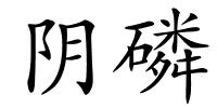 阴磷的解释