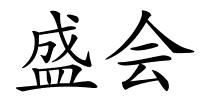 盛会的解释