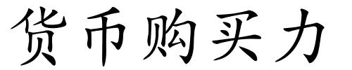 货币购买力的解释
