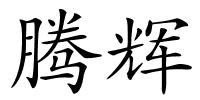 腾辉的解释