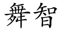 舞智的解释