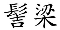髻梁的解释