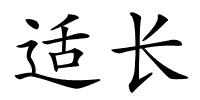 适长的解释