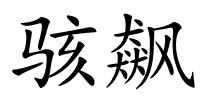 骇飙的解释