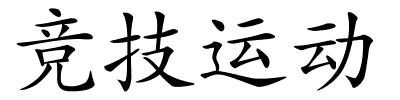 竞技运动的解释
