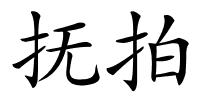 抚拍的解释