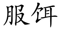 服饵的解释