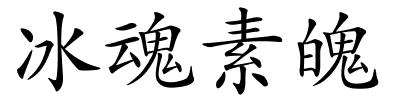 冰魂素魄的解释