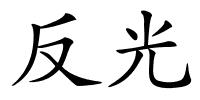 反光的解释