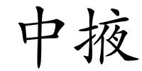 中掖的解释