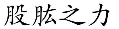 股肱之力的解释