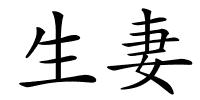 生妻的解释