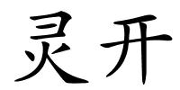灵开的解释