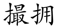 撮拥的解释