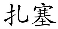 扎塞的解释