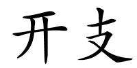 开支的解释