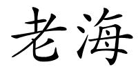 老海的解释