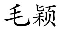 毛颖的解释