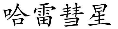 哈雷彗星的解释