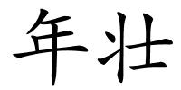 年壮的解释