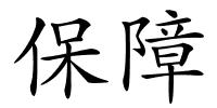 保障的解释