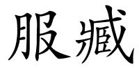服臧的解释