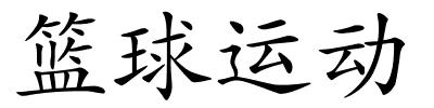 篮球运动的解释