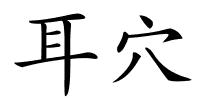 耳穴的解释